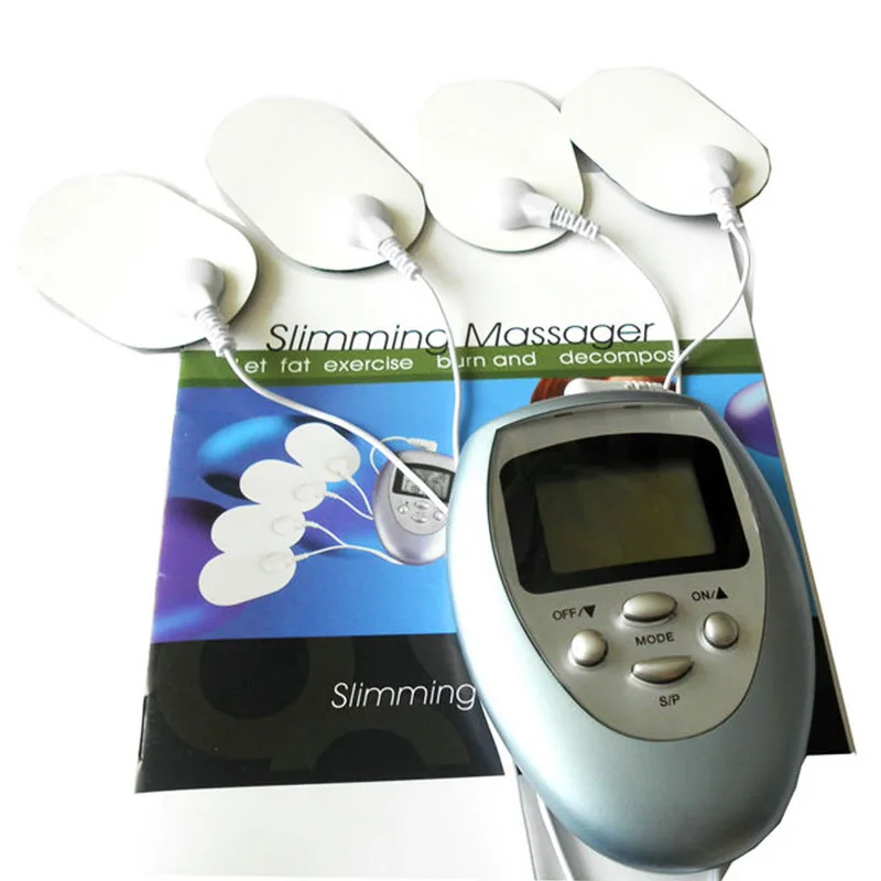 TENS Muscle Stimulator Electronic Pulse Massager Machine Acupuncture EMS Electrical Nerve Low Frequency Physiotherapy Device