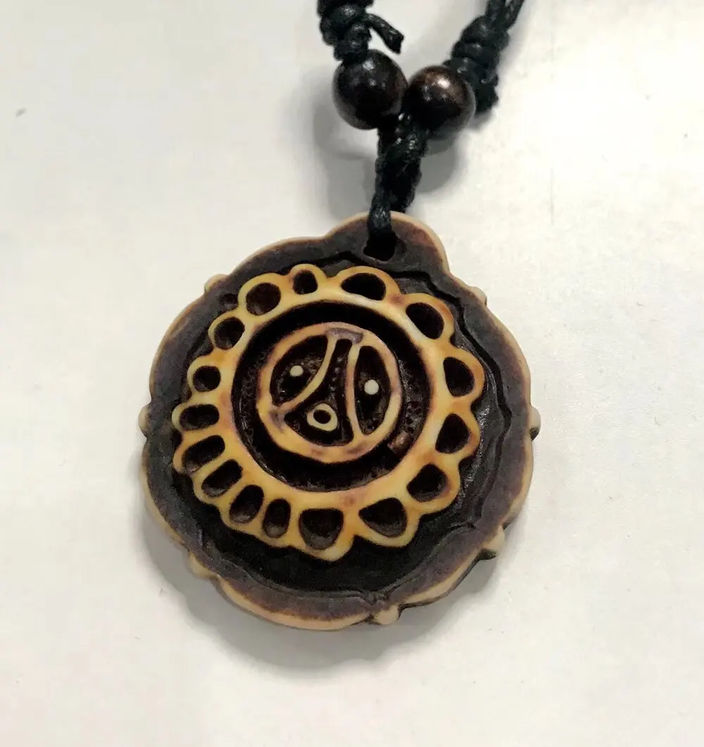 12 جهاز كمبيوتر شخصى جولة رجل الحد الفن خمر الرجال حبل قلادة قابل للتعديل