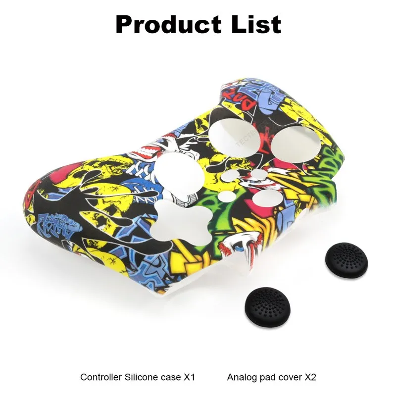 Soft Silicone Protective Case For Xbox Series X/S Controller Skin Gamepad Rubber Skin Thumb Grips Cap Joystick Cover Shell image 6