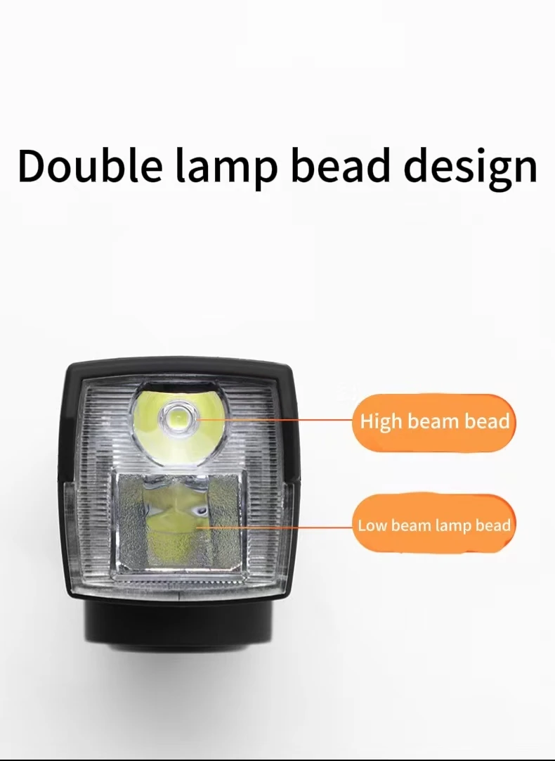 Picture 6: Bicycle Headlight, Solar Horn Light, USB Charging Headlight, Bicycle sSrong Flashlight, Cycling Equipment