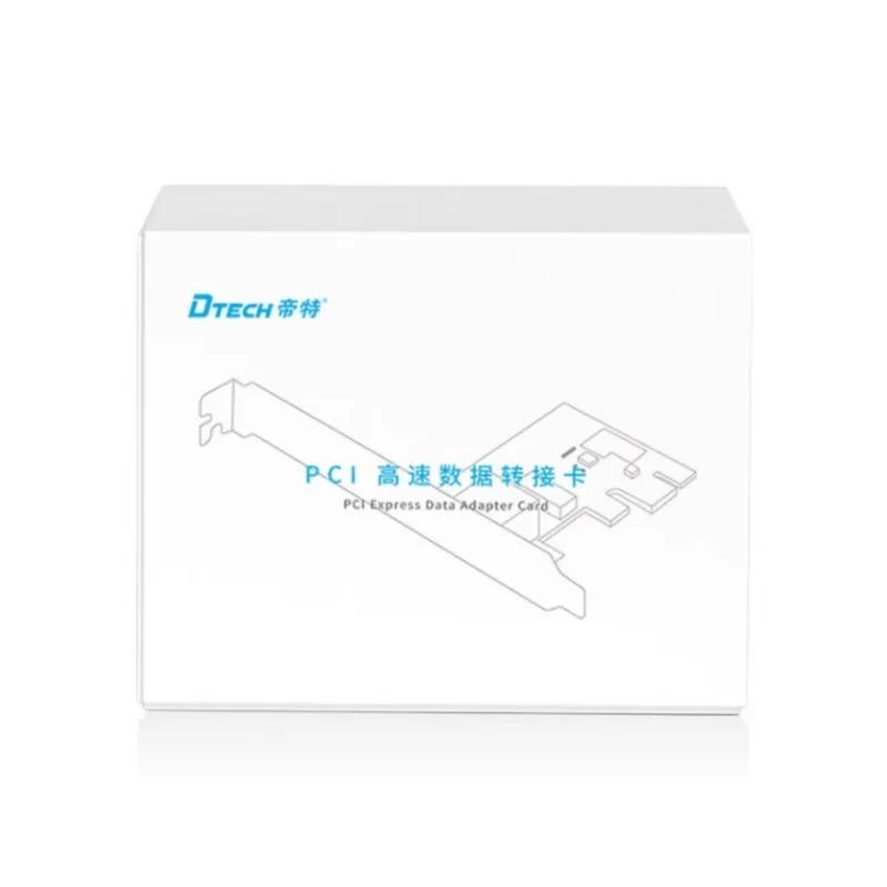 DTECH Pcie 1X4X8X16X to Desktop Computer USB3.0 4 Ports 5Gbps Speed Hub Adapter Expansion Card