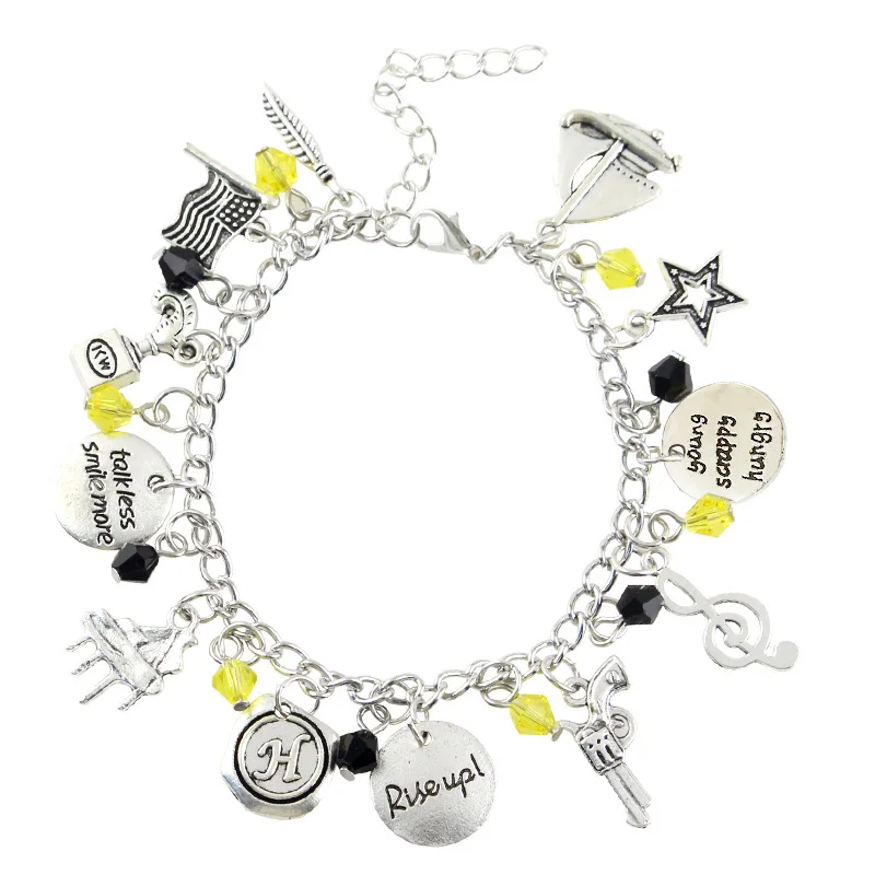 Hamilton Broadway Music Charm Bracelet Musical 