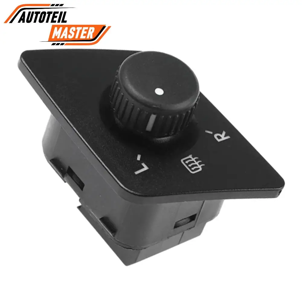 

6Q0959565 Car Side Rearview Mirror Knob Switch Heating Control for VW Polo IV 2001-2014 Skoda Fabia I 1999-2007