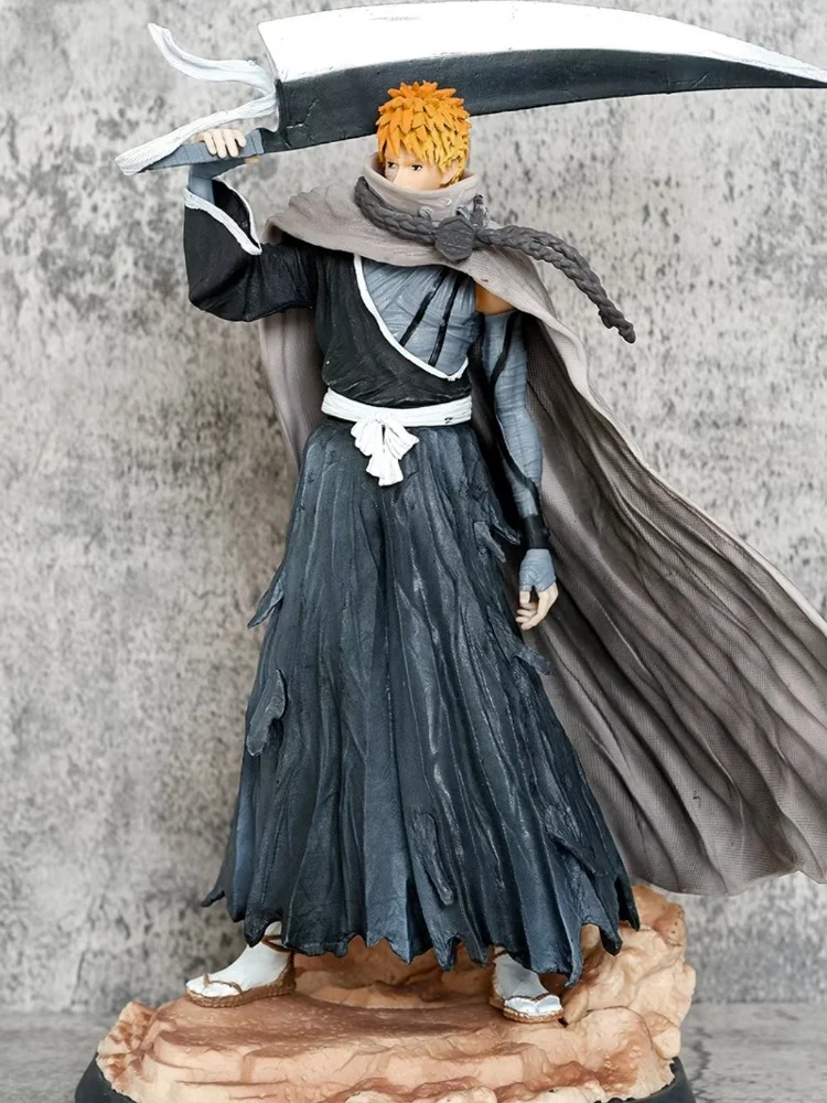 Hot Bleach Hollow Kurosaki Ichigo 35cm Gk Anime Figure Pvc Statue Action Figurine Model Collection Room Desk Decoration Toys