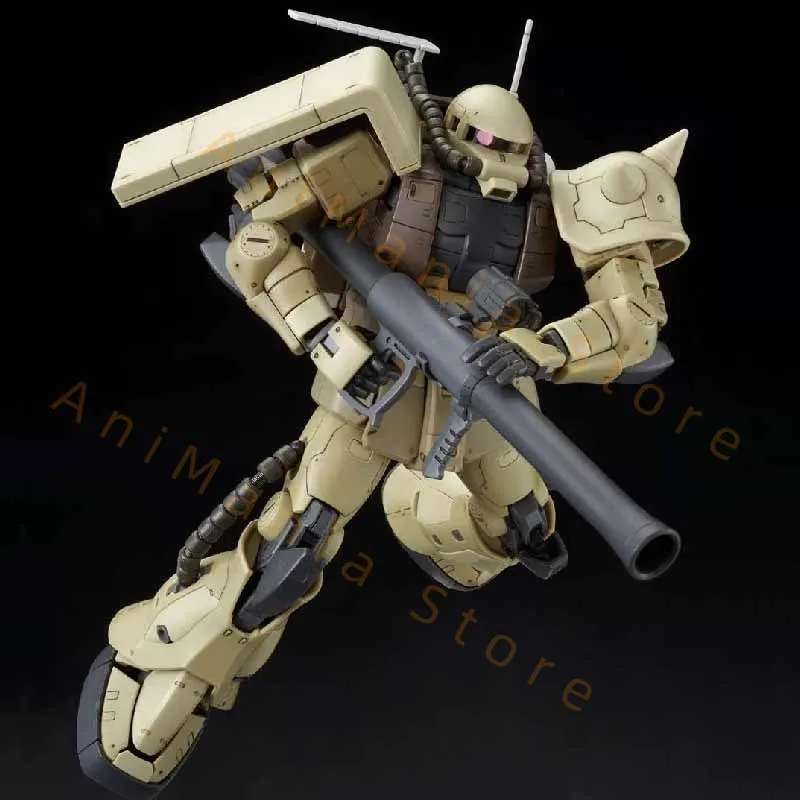 Bandai Original GUNDAM RG 1/144 MS-06R-1A UMALIGHTNINGS ZAKU Anime Action Figure Montage Modell Spielzeug Sammeln Modell Ornamente