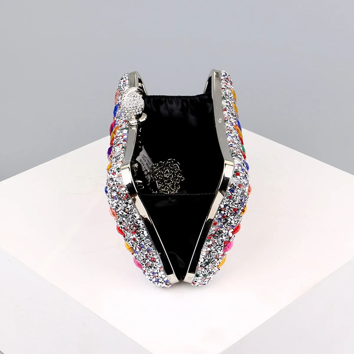 Flower Acrylic Lady Clutch Bags Diamonds Luxury Pearl Metal Women Small Evening Bags With Chain Shoulder Handbags