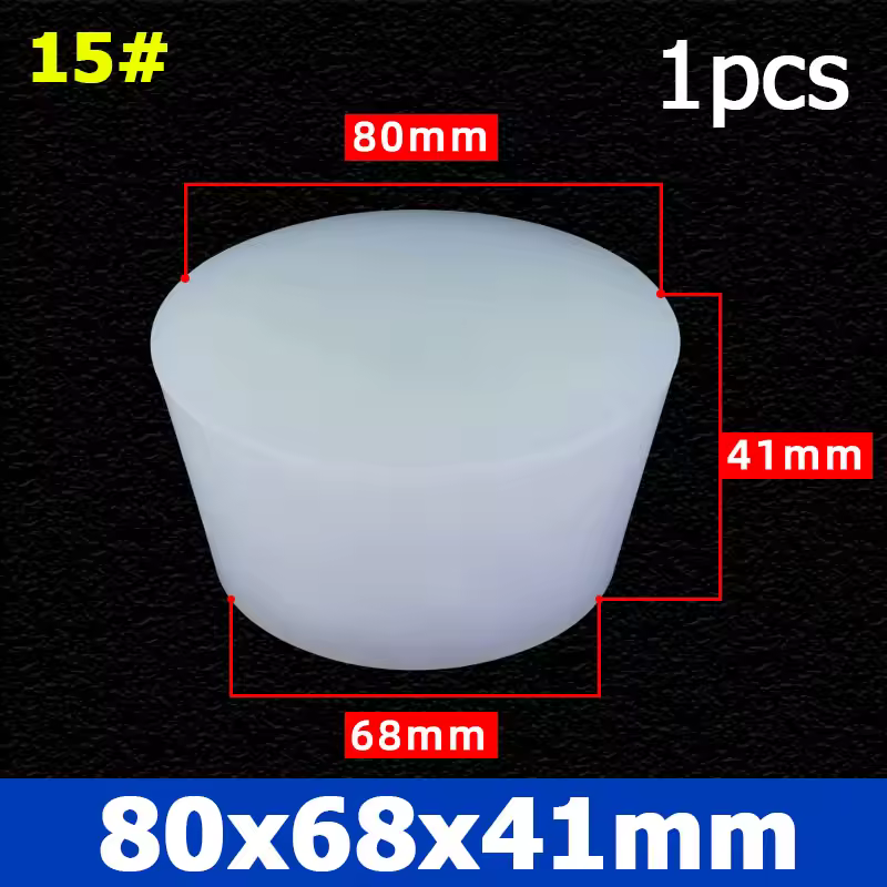 1-10pcs Food Grade Silicone Bottle Stopper Solid Rubber Plug Dia 8-110mm Hight 11-53mm For Wine Bottle Test Tube Glass Container - Image 33