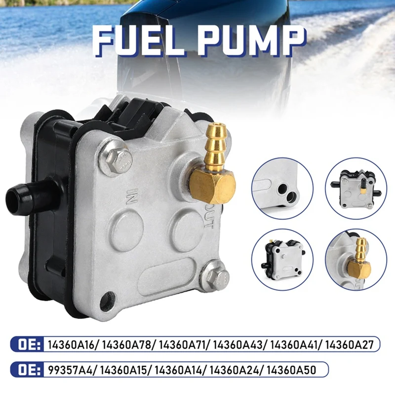 Well-Fuel Pump For Mercury 35 50 60 115 225 HP Outboard 2 Stroke 30-300 HP14360A50 14360A41 14360A16 14360A71