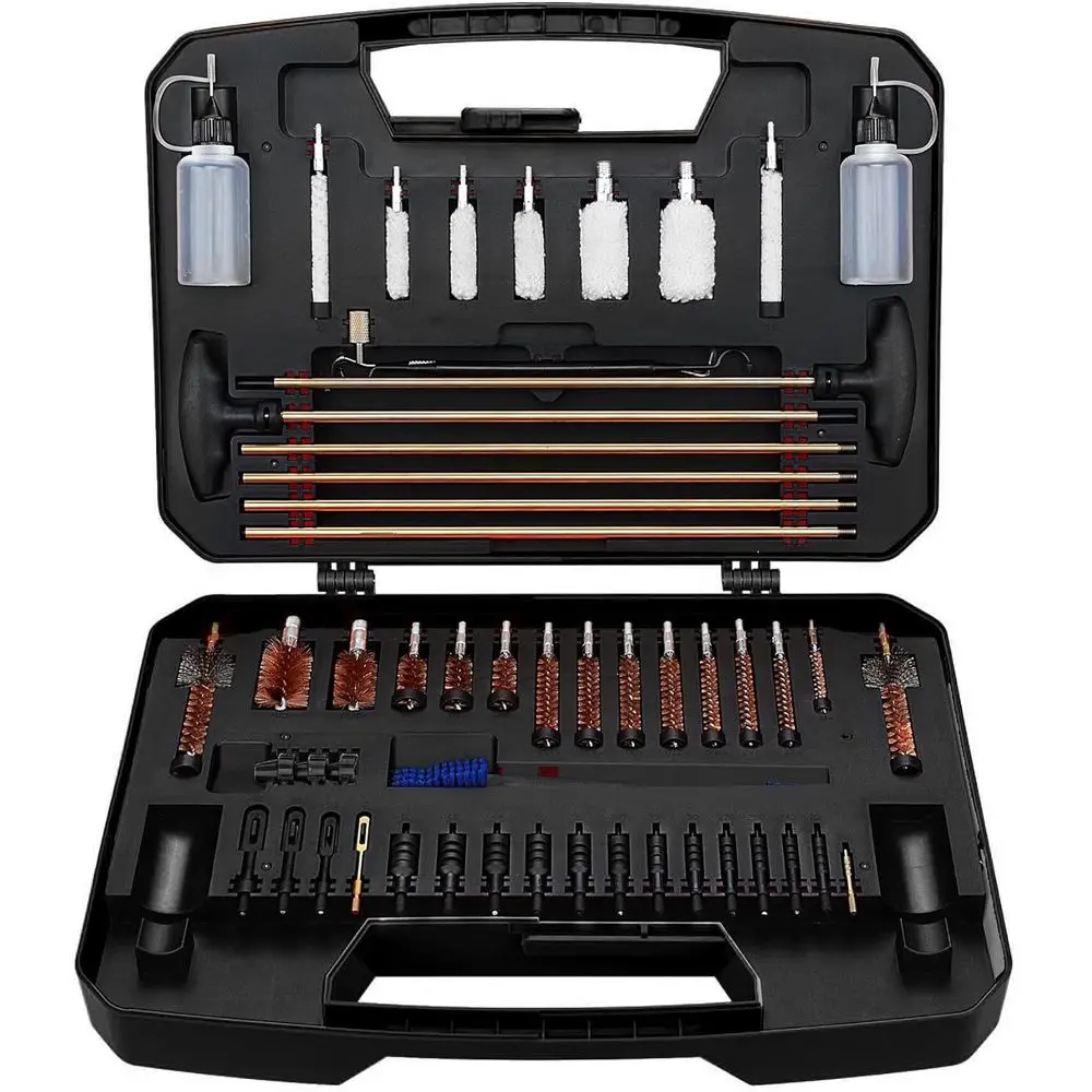 

Gun Cleaning Kit Rile Pistol Shotgun Unil Cleaning Kit or 20GA 12GA .45 .40 .357/.380/.38/9MM .338 .325/8mm .30/7.62MM .270 .250