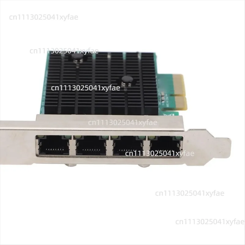 4 Port 2.5G PCIe Network Card, RTL8125BG 2.5 Gigabit Ethernet LAN Adapter for Desktop PC