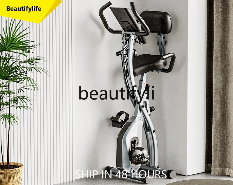 

J3215 Sports Foldable Spinning Bike Home Fitness, Pedals, Weight Loss Bike Indoor Sports Equipment