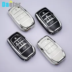 5 6 Buttons TPU Car Key Cover Case For Toyota Alphard PREVIA Voxy Noah Esquire Vellfire Harrier Remote Shell Fob Holder Keychain