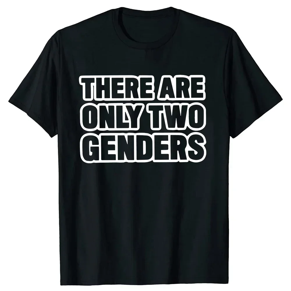 Funny Birthday Gift There Are 2 Genders T Shirt  Short Sleeve Casul Tops Tee Tshirt Men Clothing Camisas Harajuku Streetwear