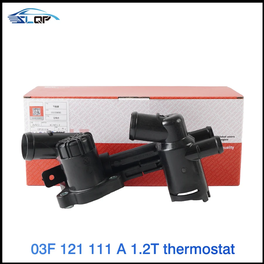 

03F 121111 Двухъядерный термостат A 1,2 т в сборе для VW Beetle Caddy Jetta POLO YETI Touran Golf MK6 Fabia A1 A3 03F 121 111 A