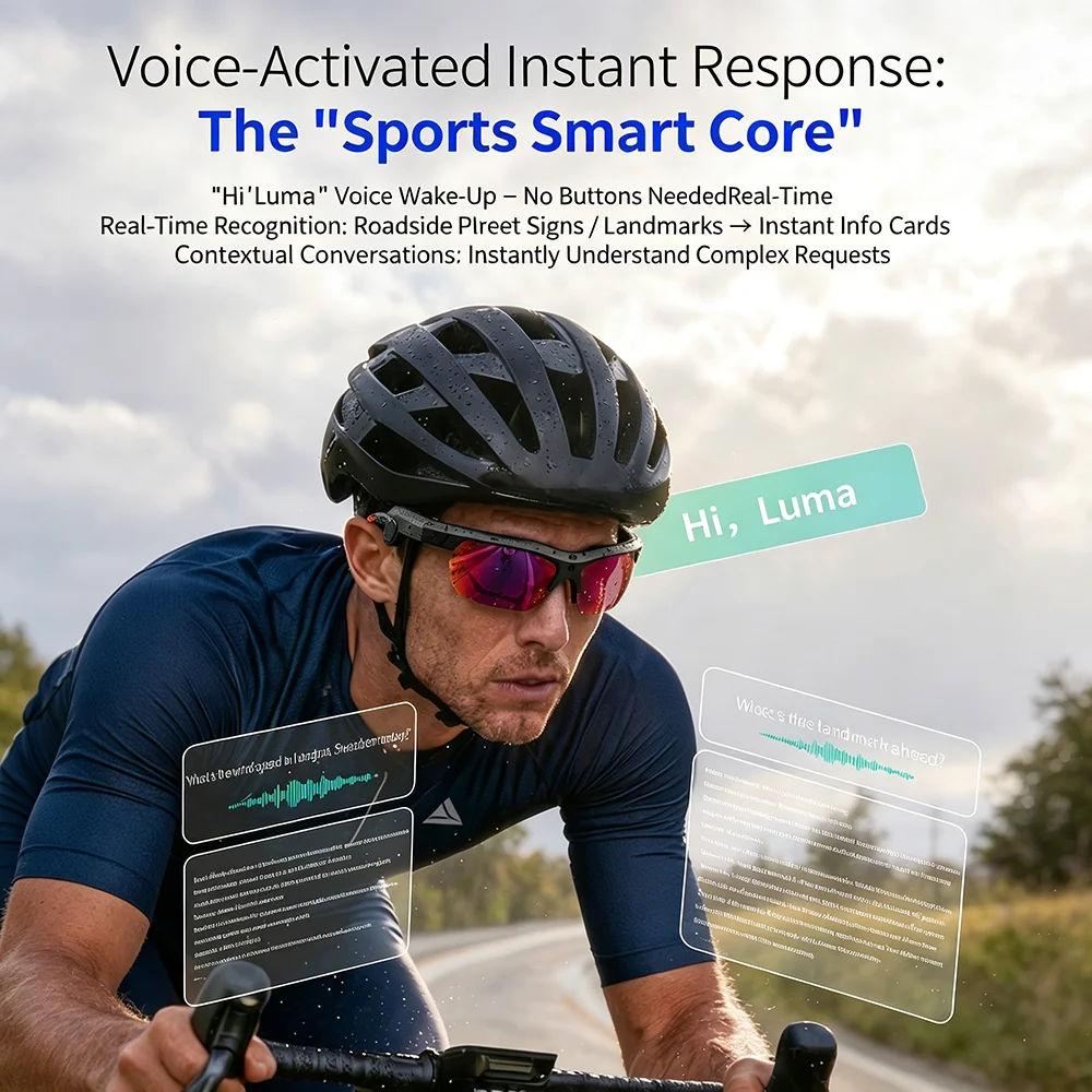 Умные спортивные очки для вело – обзор и цена Smart Glasses Lens