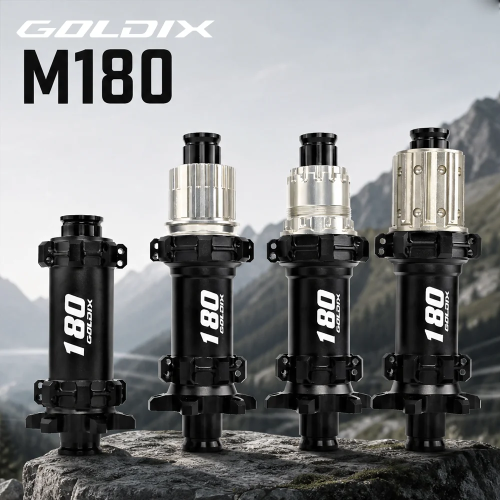 GOLDIX New M180 MTB Hubs: 60T - đánh giá và giá Dynamo Hub Front