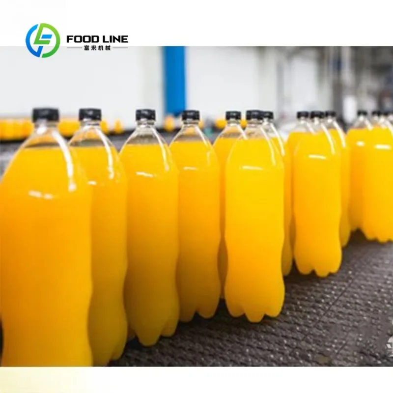 Customized Mixed Fruit Juice Production Line Automatic Blending Filling Pasteurization Equipment for Large Scale Food Factory