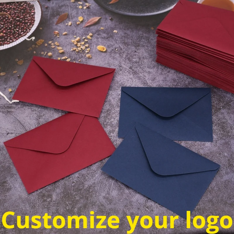 

22X11cm 10 Pcs Personalized Customized Envelope with Double Adhesive Paper for Wedding Invitations Handwritten Letters