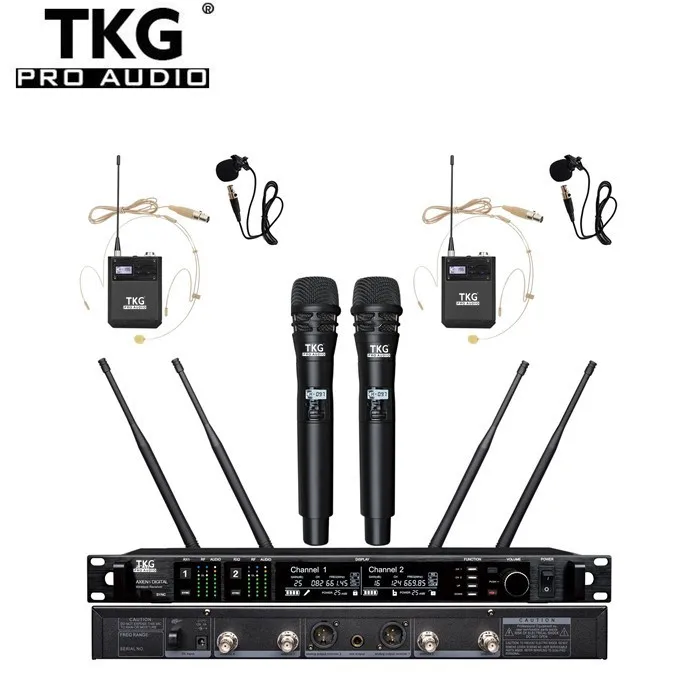 TKG التنوع الحقيقي 500 ميجا هرتز 600 ميجا هرتز 900 ميجا هرتز AD4D اللاسلكية اللاسلكية مرحلة الأداء المهنية نظام مكبر صوت ميكروفون