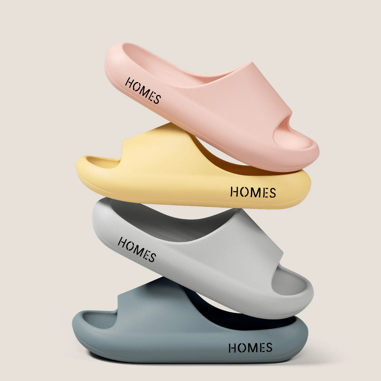 

Woman Platform Slippers Couples Non-Slip Bathroom Home Slippers Soft Sole EVA Thick Sole Slides Men's Summer Flats Beach Sandals