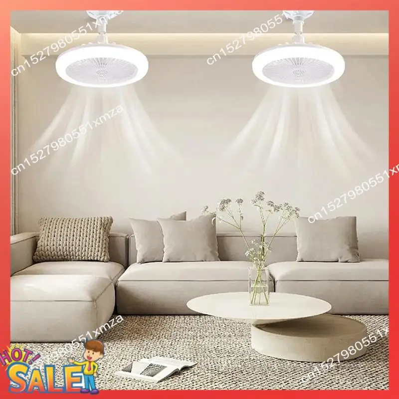 abcl-2pcs-ceiling-fans-with-remote-control-and-light-lamp-fan-e27-converter-base-smart-silent-ceiling-fansb-durable-easy-instal