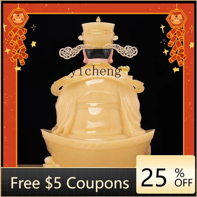 BB  Home Wen Cai Shen Ye Buddha Statue Living Room Store Company Opens Lucky Ornament