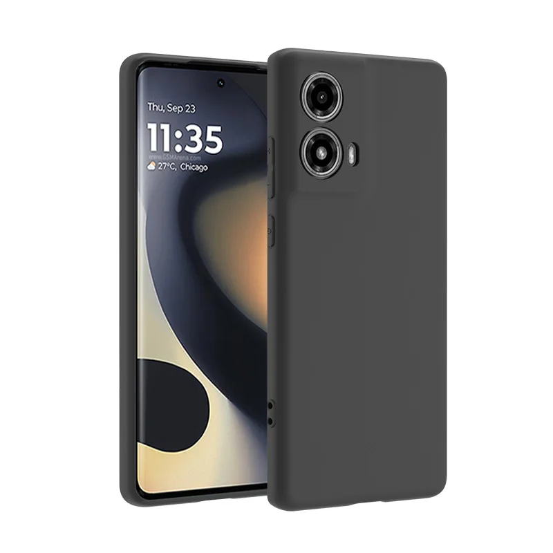 For Moto G85 5G Case G 85 TPU Soft Black Slim Matte Silicone Case for Motorola Moto G85 Back Cover MotoG85 Phone Cases