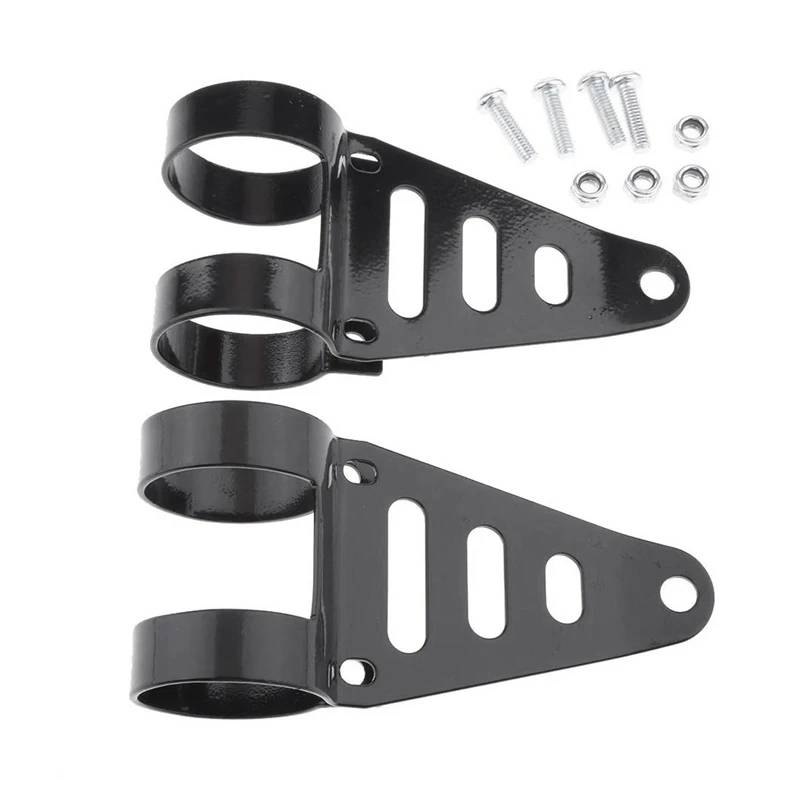 Universal 41-43Mm Motorcycle Headlight Brackets Head Light Lamp Holder