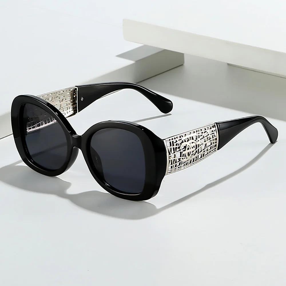 

Luxury Women Vintage Designer Sunglasses Fashion Oversized Gradient Anti-reflective Sun Glasses Men Outdoor Travel Shades UV400