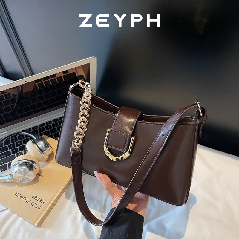 

Zeyph Luxury-Inspired Minimalist Single-Shoulder Crossbody Bag Versatile High-Quality Fashionable Commuter Bag
