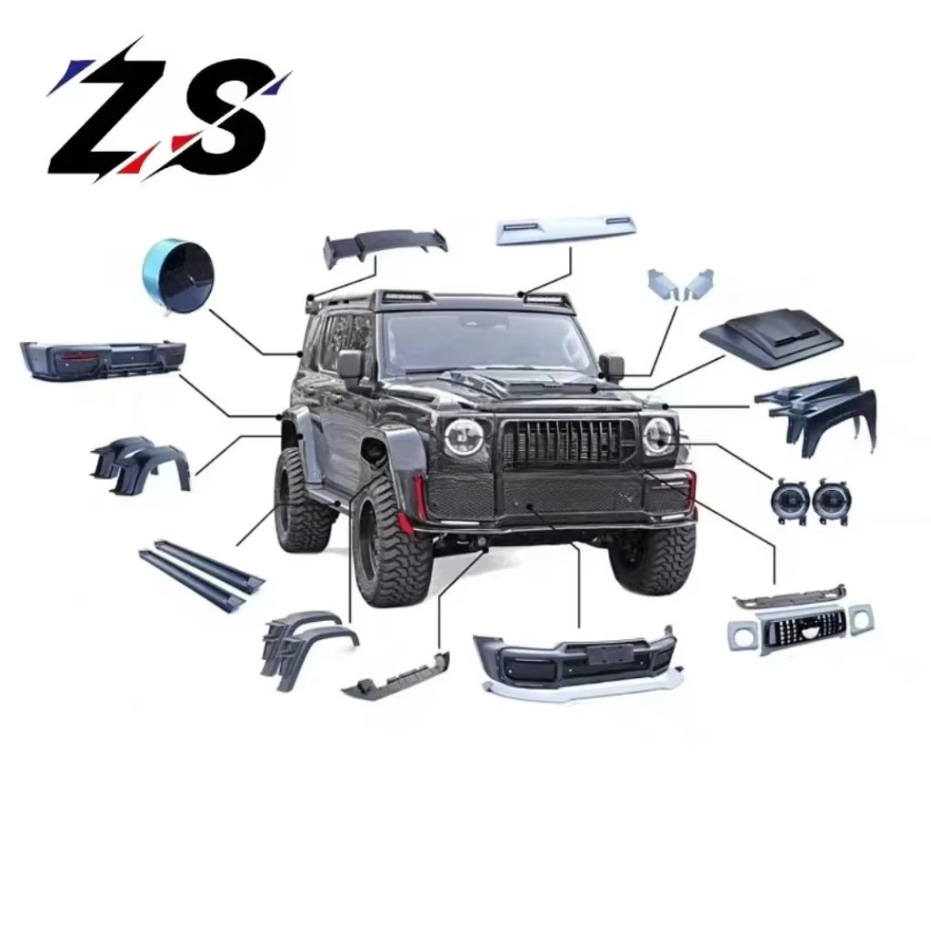 ZS For Tank 300 Car Upgrade BS Style Body Kit Great Wall Facelift Front Rear Bumper Headlights Taillights Hood