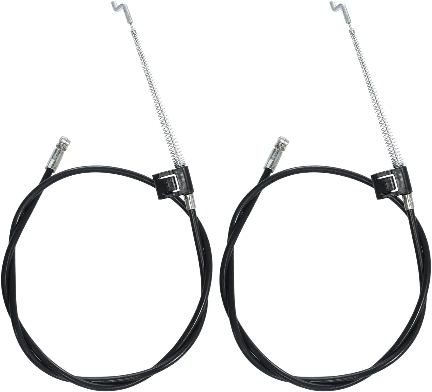 

2 Pcs Universal Sofa Recliner Release Cable, Metal Replacement Part for Couch Pull Handle, 38.2in Total Length, Black