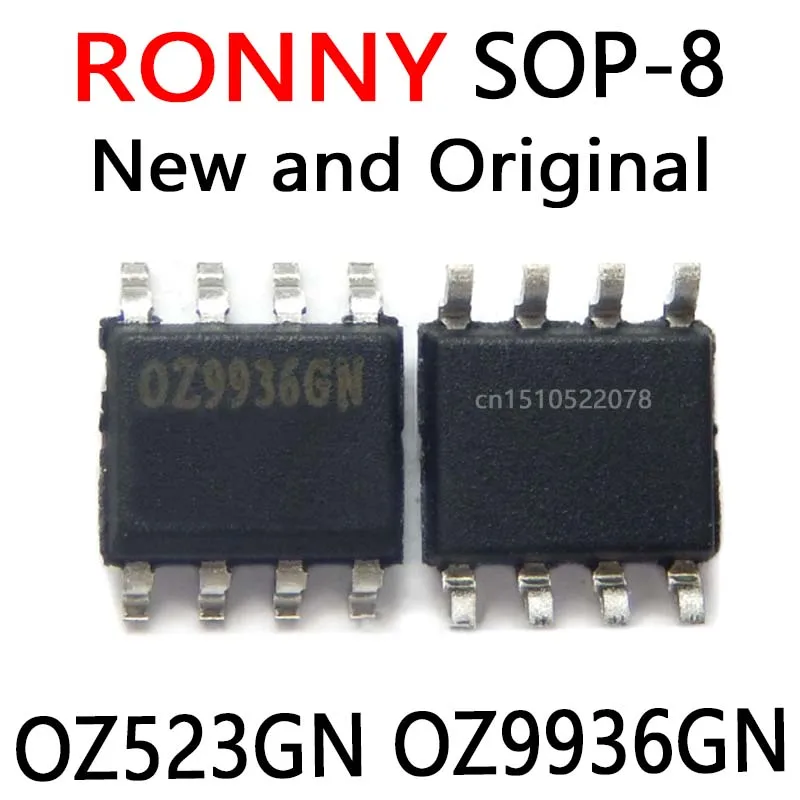 5PCS New and Original SOP-8 RT8101 RT8120AGSP RT8272GSP RT9187GSP SOP8 OZ523GN OZ9936GN GR8876A NCP1207A NCP1377B RT9173D