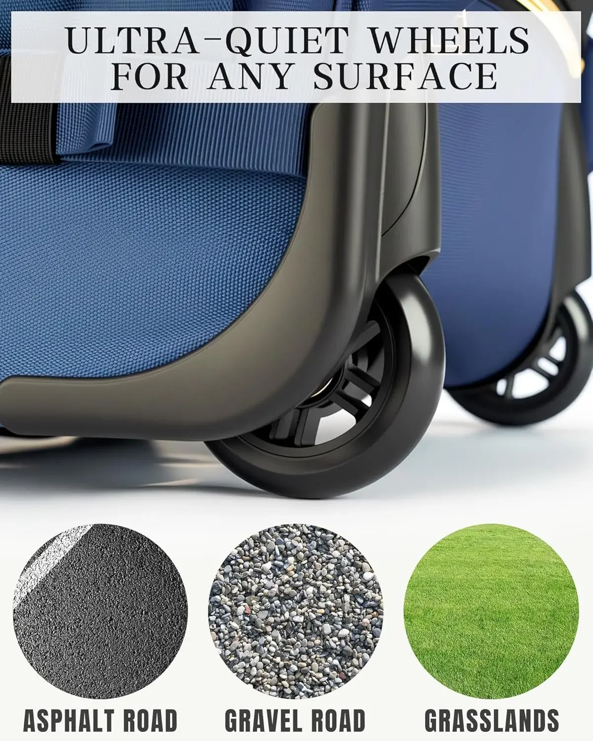 Afbeelding 6: Handbagage met wielen voor volwassenen, door luchtvaartmaatschappijen goedgekeurde rollende rugzak voor dames, opvouwbare reislaptoprugzak aan de onderkant (D