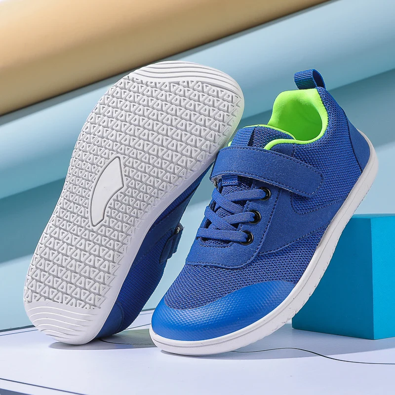 2026 New Children's/small/large/children's Wide-toe barefoot Shoes Boys/girls Minimalist Sports Shoes Dance Shoes Walking Shoes