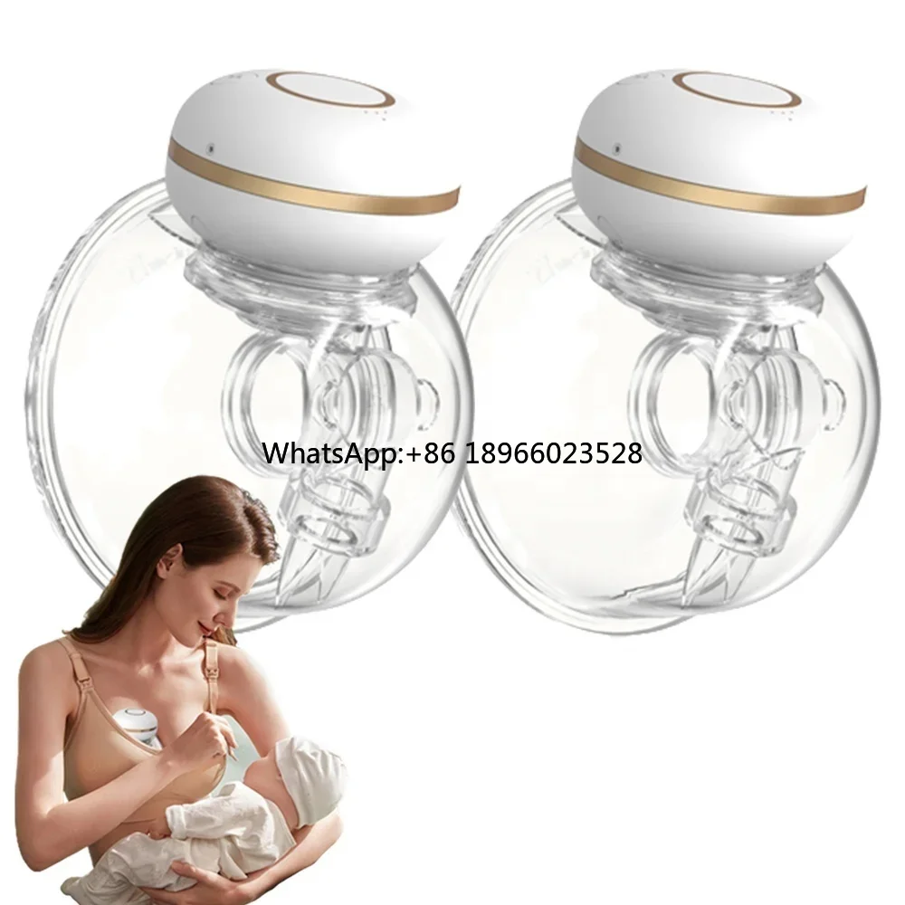 Hands Free Wireless Breastpump 3 Modes & 12 Levels, Low Noise and Pain Free, Electric Portable Breast Pump