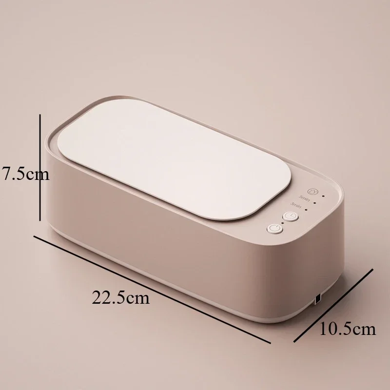 USB Ultrasonic Cleaner 45000Hz Rechargeable Portable High-Frequency Vibration Glasses Jewelry Cleaning Machines Household