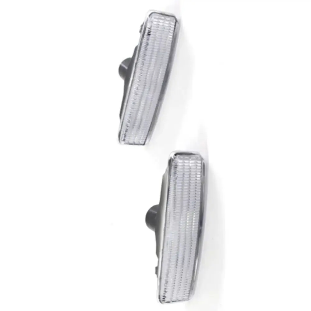 2Pcs Side Marker Fender Lamp Cover Shell 63148360589 For BMW E39 525i 528i 530i 540i 97-03 Exterior Light Replacement Accessory
