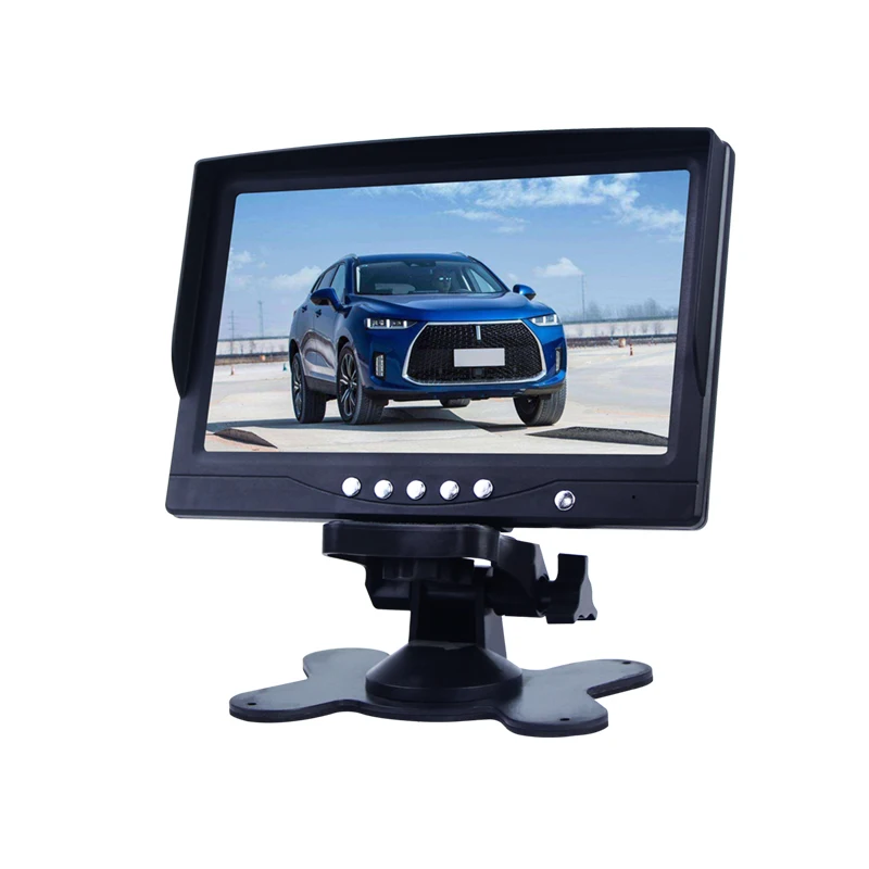 12v 24V 7 Inch High  Screen CAR LCD Rearview Reversing Monitor for Car Bus Truck Van
