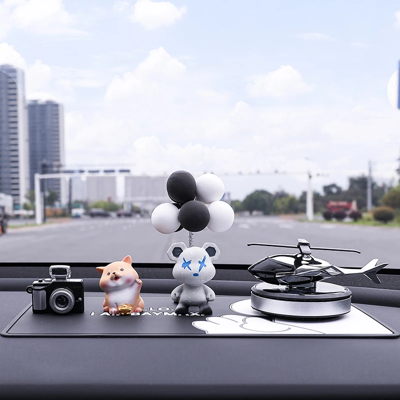 

Car decoration Interior accessories Small ornaments New center console Internet celebrity women men's model Cute car