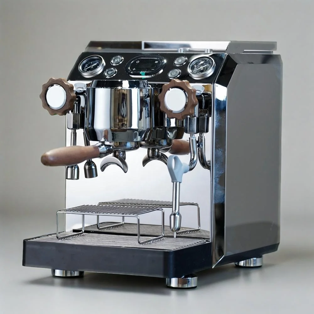 Customized Temperature Control System Pre-soaking 58mm Commercial Extraction Head Espresso Coffee Maker Machine