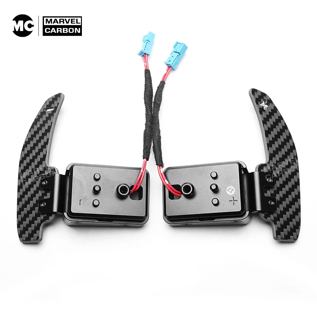 Magnetic Carbon Fiber Paddle Shifters For BMW F20 F22 F30 F10 G20 G30 G80 F18 F12 F13 F31 F36 I8 1 2 3 4 5 6 7 Series