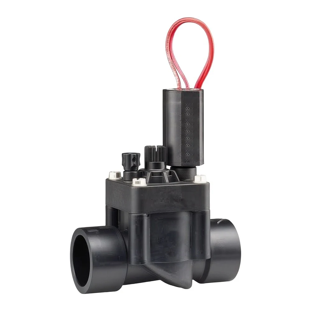 PGV101 AC 24V Solenoid Valve DN25 1 Inch For Garden Lawn Sprinkler Irrigation System Automatic Water Control Black
