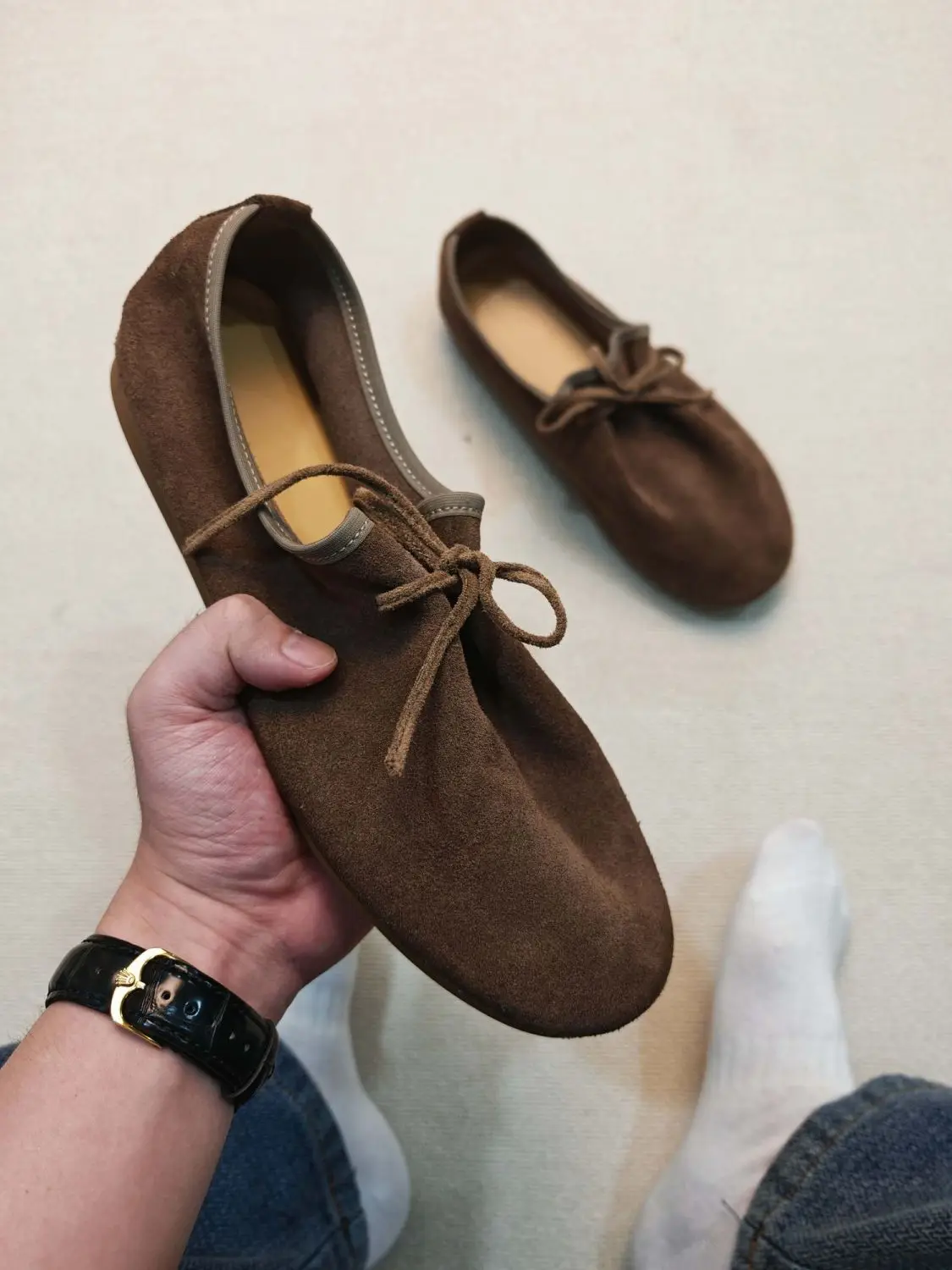 

Flat Bot Soft Leather Men Women Classic Simple Monk oes Deep Mouth Walking Commuting Casual oes Comfortable Slip-On Lo...