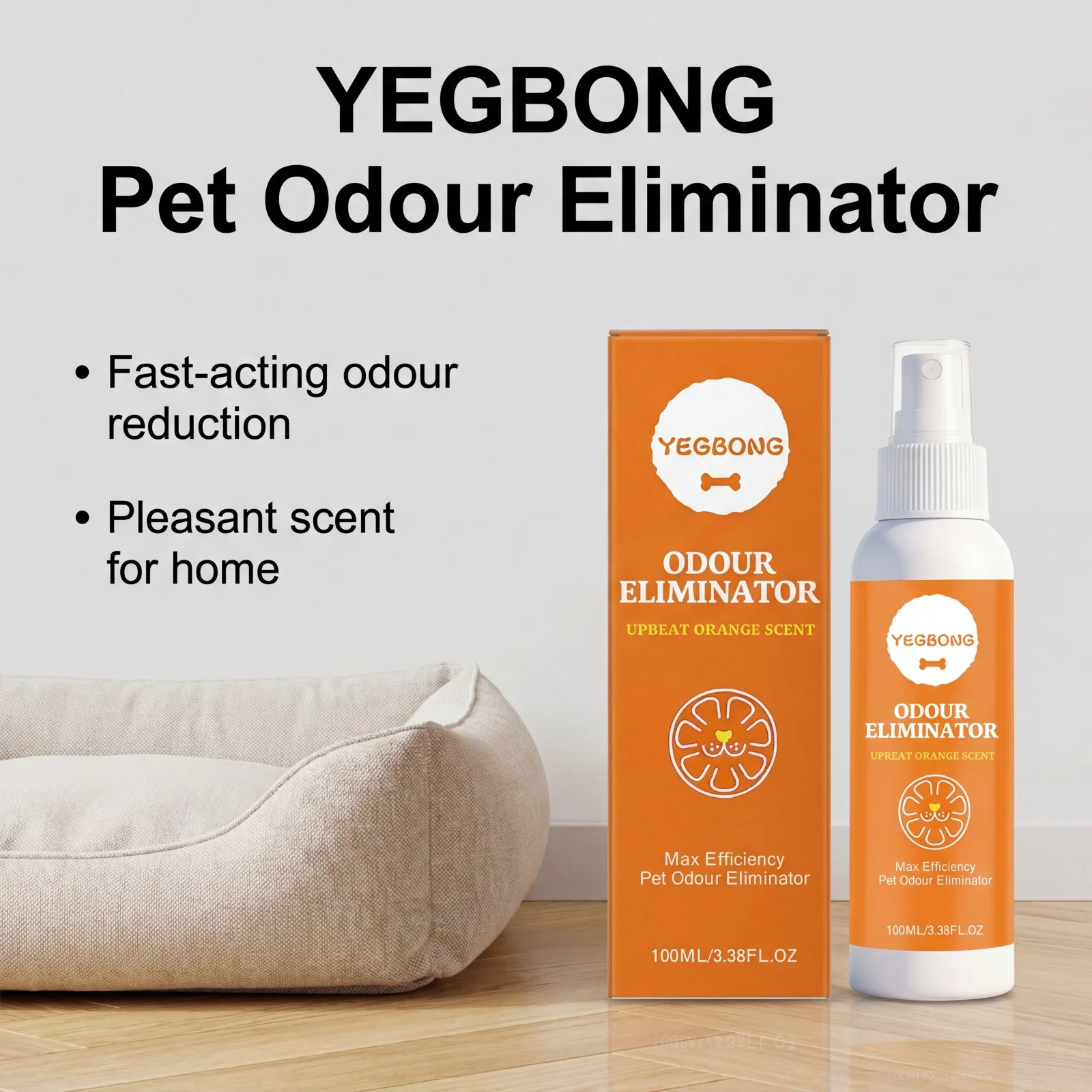Pet Odor Eliminator Spray Pet Grooming Care Supplies Long Lasting Air Fresh for Carpet Sofa Home Cat Dog Urine Odor Remove Spray