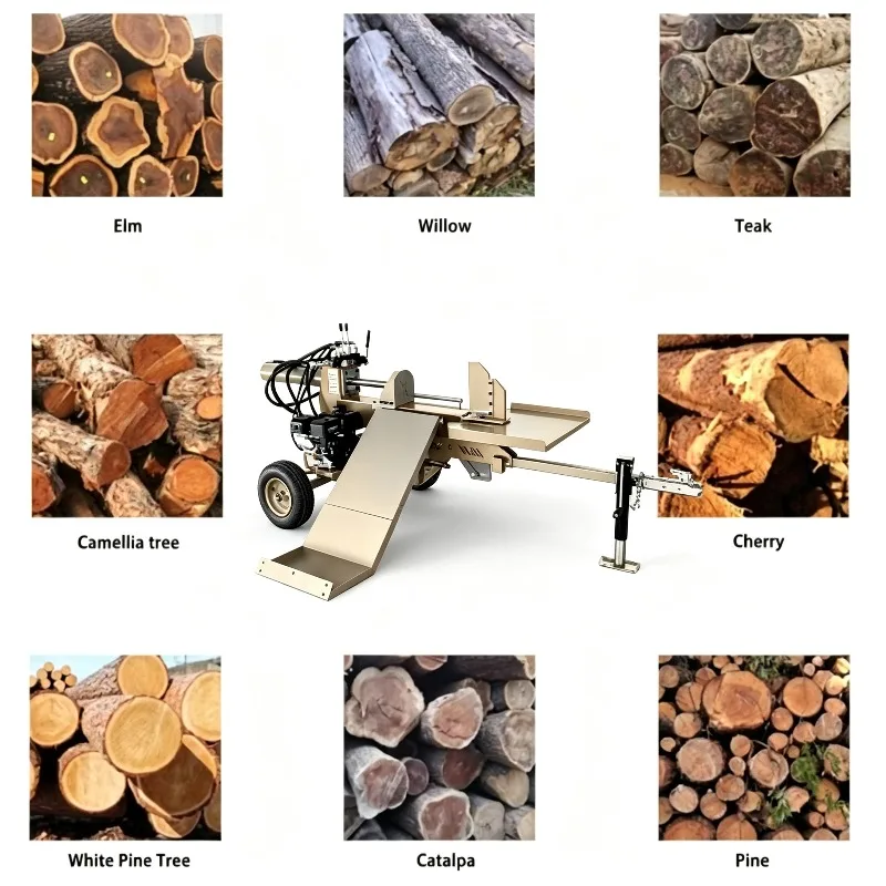 Ultra-Fast Cycle Time Wood Splitter Log Splitter Firewood Processor Splitter with Lift Forestry Machinery