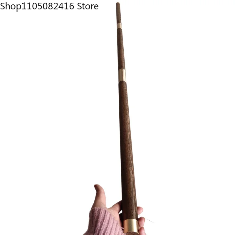 Foldable Combination Splicing Wenge Wood Staff Tai Chi Health Stick Kung Fu Martial Arts Training Stick