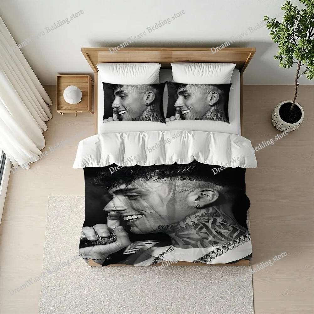 Tony Boy Rapper Duvet Cover Set Home Style Bedding Soft Laundry Cotton Bed Student Dormitory Gift