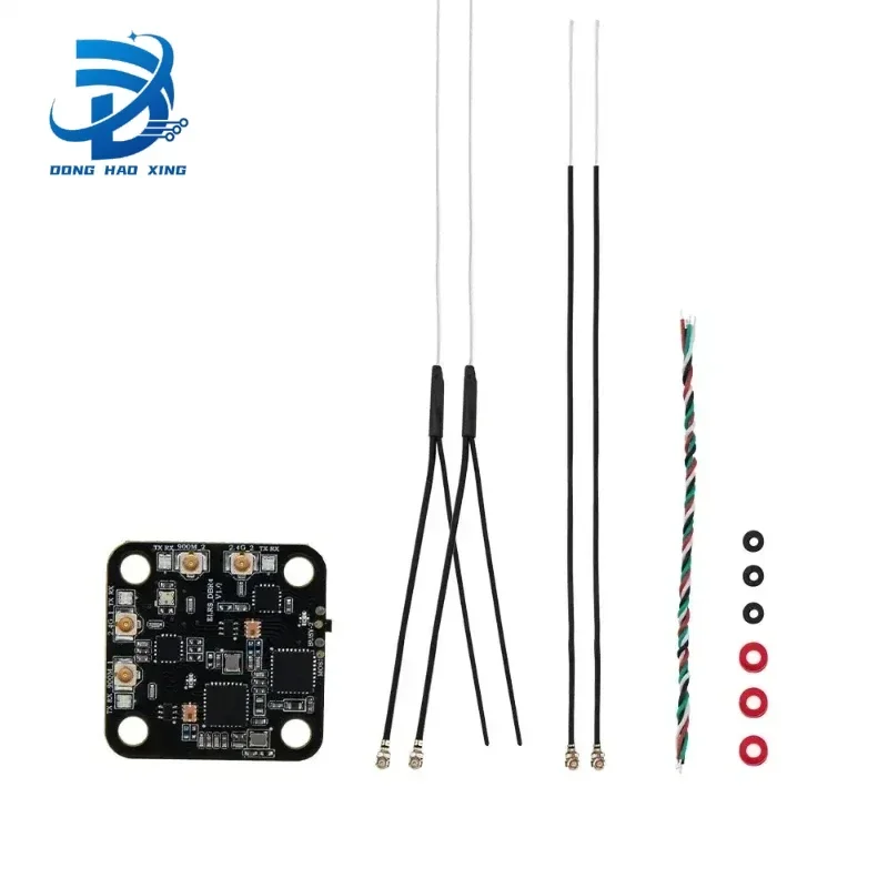UniFly1pcs DBR4 Dual Band Xross Gemini ELRS Receiver 2.4G&900MHZ
