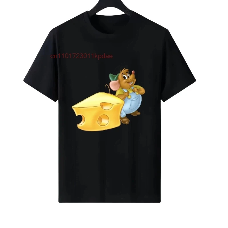 

Disney Princess Print Pattern Woman Parent-child Clothing Black Summer Kawaii Top Ladies Cheap Short Sleeves T-Shirt Sweatshirts